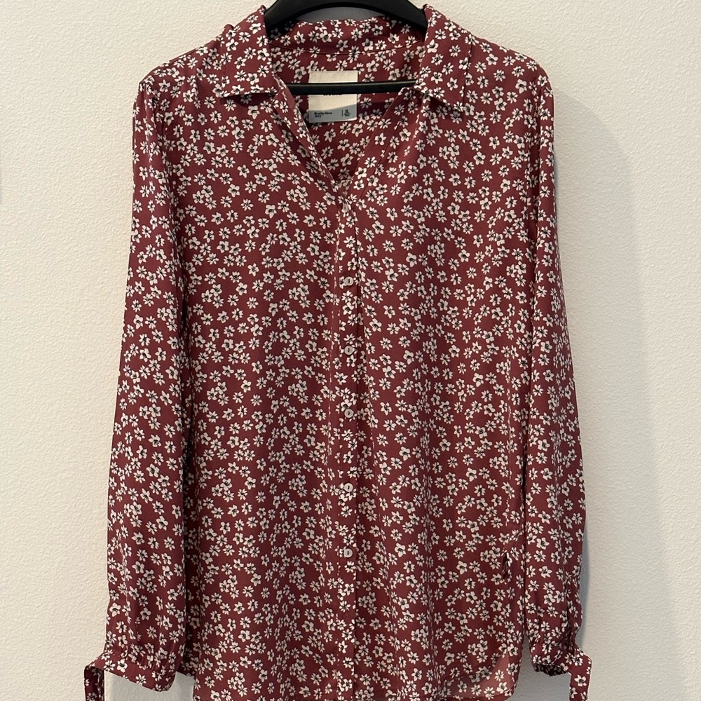 Abercrombie & Fitch 3/4 length dress shirt